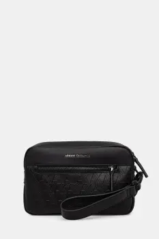 Armani Exchange geanta mica pentru barbati cu imitatie de piele imagine