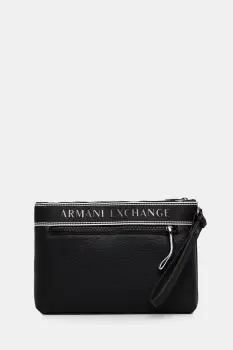 Armani Exchange geanta mica pentru barbati cu imitatie de piele imagine