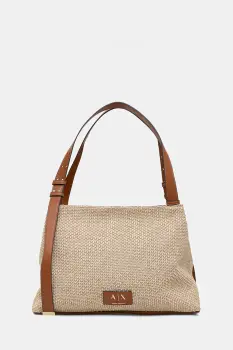 Armani Exchange geanta shopper pentru femei impletita imagine