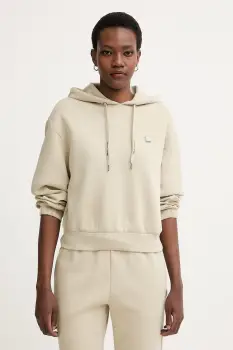 Armani Exchange hanorac cu gluga pentru femei, din bumbac imagine