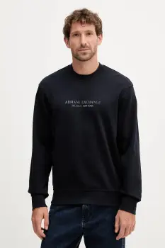 Armani Exchange hanorac de bumbac imagine