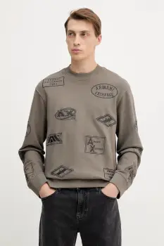 Armani Exchange hanorac de bumbac imagine