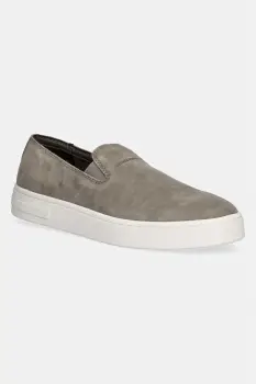 Armani Exchange mocasini pentru barbati, din piele intoarsa imagine