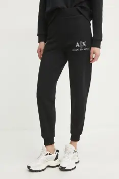Armani Exchange pantaloni de trening din bumbac imagine