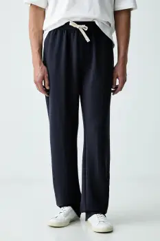 Armani Exchange pantaloni de trening pentru barbati cu modal imagine
