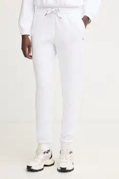 Armani Exchange pantaloni de trening pentru femei cu bumbac imagine