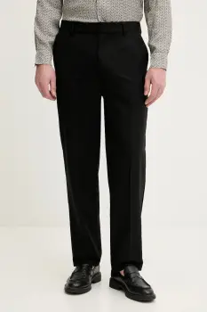 Armani Exchange pantaloni din lana imagine