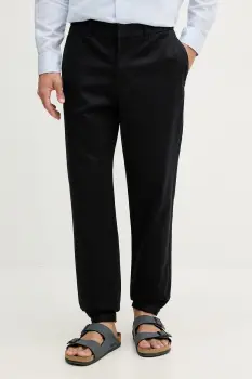 Armani Exchange pantaloni pentru barbati din bumbac imagine