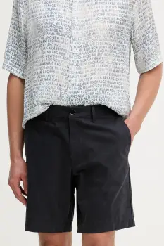 Armani Exchange pantaloni scurti de dama cu bumbac imagine