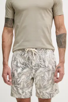 Armani Exchange pantaloni scurti de trening pentru barbati, din bumbac imagine