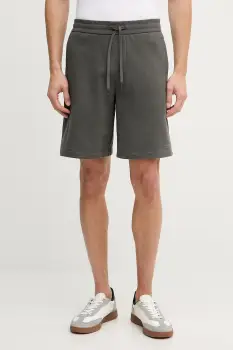 Armani Exchange pantaloni scurti de trening pentru barbati, din bumbac imagine