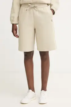 Armani Exchange pantaloni scurti pentru femei, cu bumbac imagine