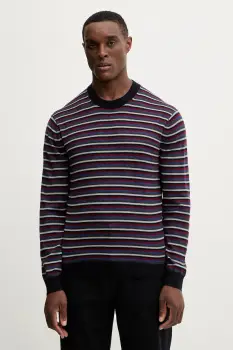 Armani Exchange pulover din amestec de lana imagine