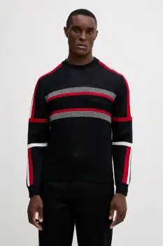 Armani Exchange pulover din amestec de lana imagine