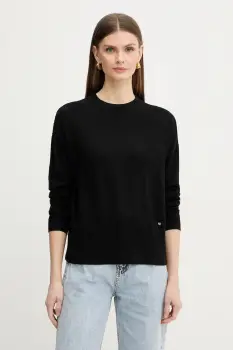 Armani Exchange pulover din amestec de lana imagine