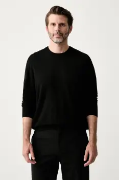 Armani Exchange pulover pentru barbati cu vascoza imagine