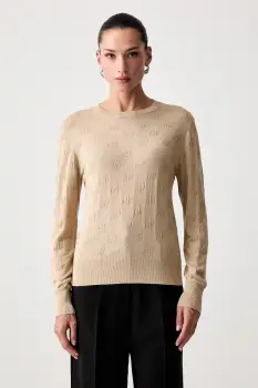 Armani Exchange pulover pentru femei cu vascoza imagine