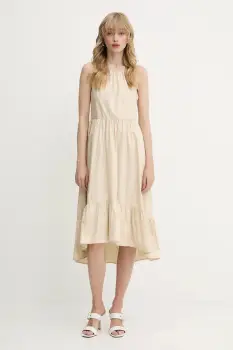 Armani Exchange rochie din bumbac imagine