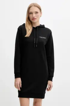 Armani Exchange rochie din bumbac imagine