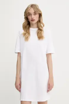 Armani Exchange rochie din bumbac imagine