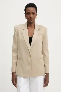 Armani Exchange sacou cu un singur rand de nasturi pentru femei imagine