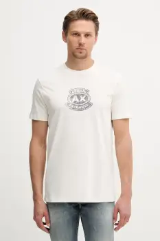 Armani Exchange tricou barbatesc bumbac imagine