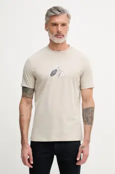 Armani Exchange tricou basic pentru femei, din bumbac imagine