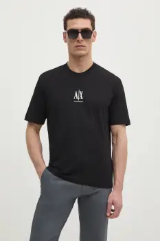 Armani Exchange tricou din bumbac imagine