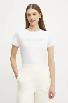 Armani Exchange tricou din bumbac imagine