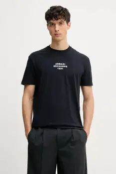 Armani Exchange tricou din bumbac imagine