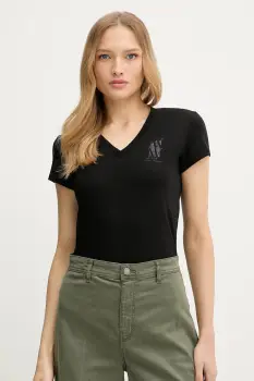 Armani Exchange tricou din bumbac imagine