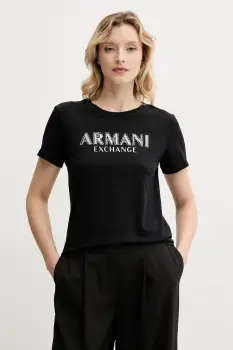 Armani Exchange tricou din bumbac imagine