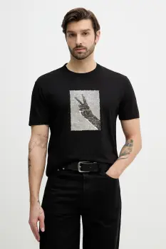 Armani Exchange tricou din bumbac imagine