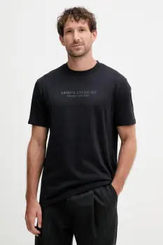 Armani Exchange tricou din bumbac imagine