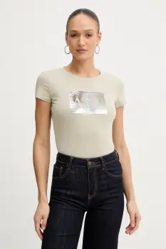 Armani Exchange tricou din bumbac imagine