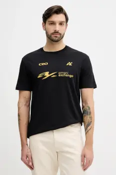 Armani Exchange tricou din bumbac imagine