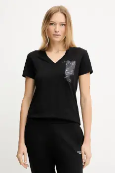 Armani Exchange tricou din bumbac imagine