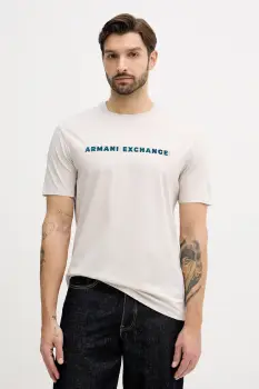 Armani Exchange tricou din bumbac imagine