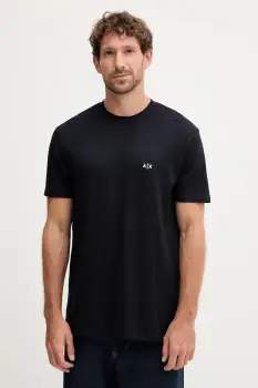 Armani Exchange tricou din bumbac imagine