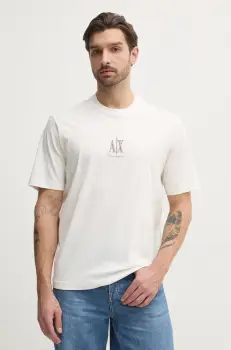Armani Exchange tricou din bumbac imagine