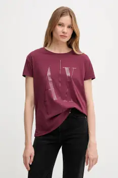 Armani Exchange tricou din bumbac imagine