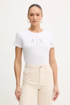 Armani Exchange tricou din bumbac imagine