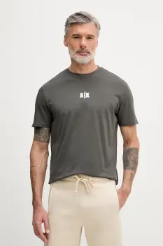 Armani Exchange tricou pentru barbati, din bumbac imagine