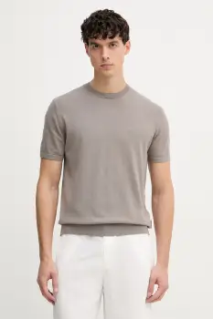 Armani Exchange tricou pentru barbati, din bumbac imagine