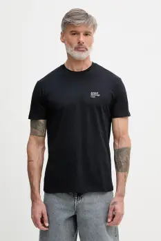 Armani Exchange tricou pentru barbati, din bumbac imagine