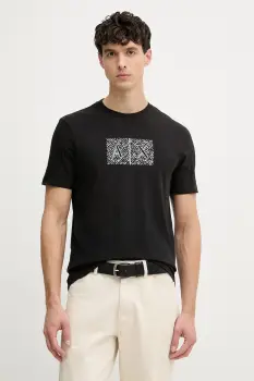 Armani Exchange tricou pentru barbati, din bumbac imagine