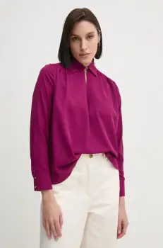 Artigli bluza femei, culoarea bej, neted, ACBL000529 imagine