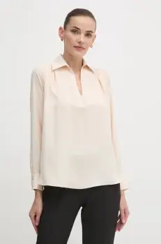 Artigli bluza femei, culoarea bej, neted, ACBL000529 imagine