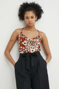 Artigli bluza femei, culoarea maro, modelator, AC38234 imagine