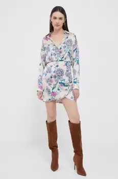 Artigli rochie culoarea bej, mini, drept imagine